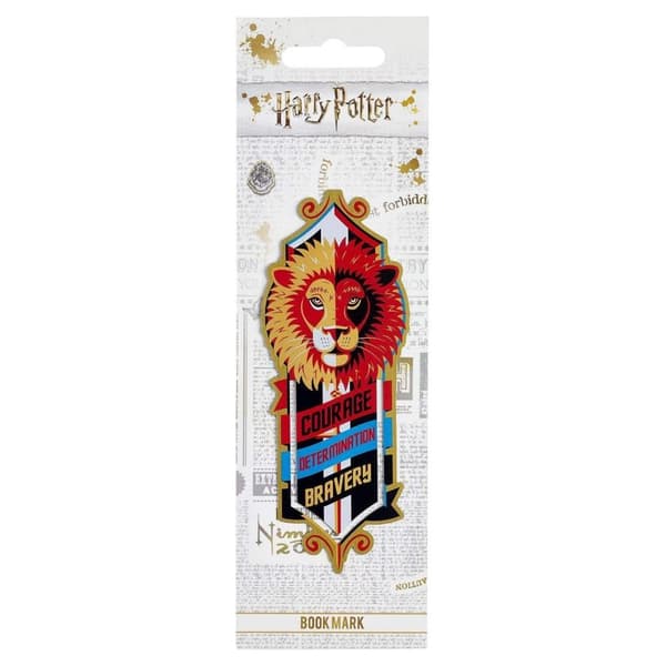 Gryffindor Bokmärke Rostfritt Stål Harry Potter