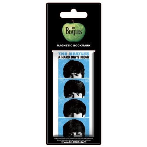 The Beatles Hard Days Night Film Magnetic Bookmark Blue/White One Size