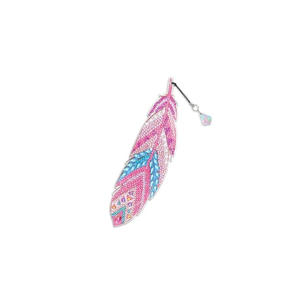 INF Fjær Rhinestones bokmerke
