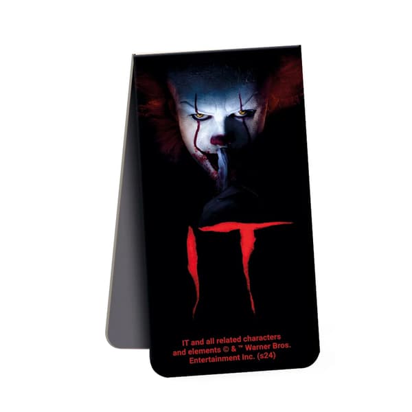 It You´ll Float Too Magnetic Bookmark Black/Red 15.5in x 6in x 0.2in