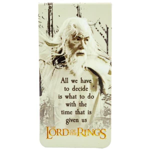 The Lord Of The Rings Magnetiskt bokmärke White One Size The Lord Of The Rings Magnetiskt bokmärke White One Size