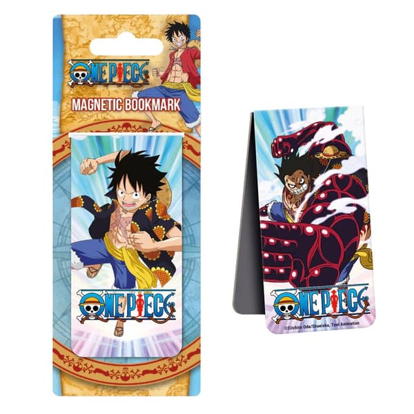 One Piece Gear 4 Transformation Magnetiskt bokmärke Multicoloured One Size