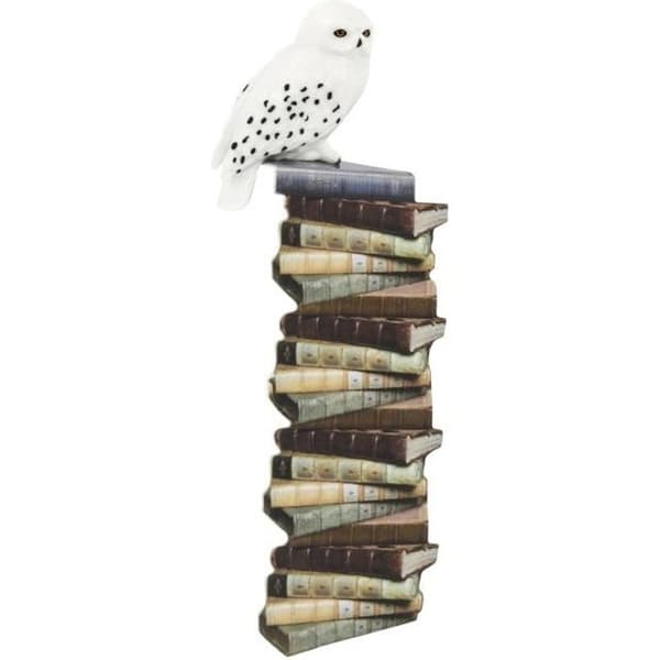 Harry Potter licensierade Hedwig Owl 3D bokmärke - PALADONE - Brun