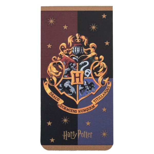 Harry Potter Hogwarts Crest Magnetic Bookmark Multicoloured One Size