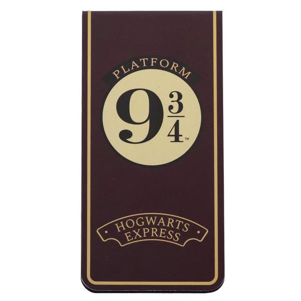 Harry Potter 9 & 3 Quarters Magnetic Bookmark Brown/Beige One Size