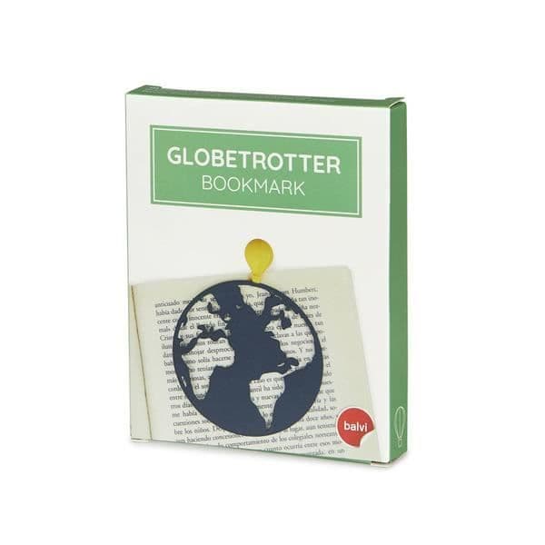Bokmärke - Balvi - Globetrotter junior - 11,5 cm - Svart - Unisex