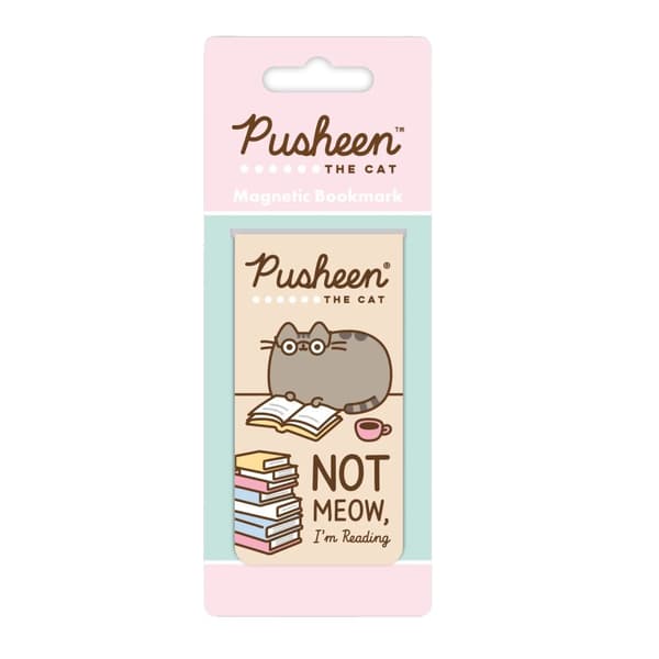 Pusheen Not Meow, I´m Reading Magnetic Bookmark