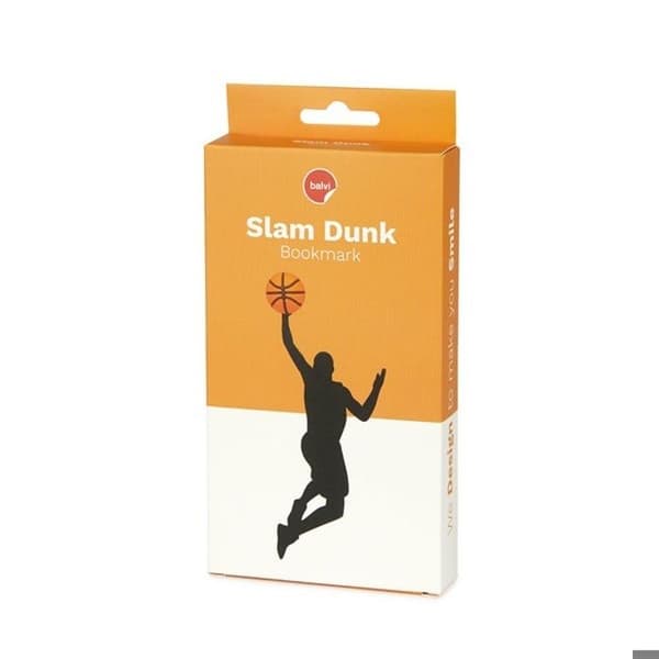 Balvi Slam Dunk bokmärke i rostfritt stål