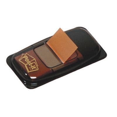Index Post-it - Post-it - 25mm - Orange - 50-packs - Återplacerbara