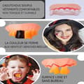 Miniatyrbild 2 av 4: INN Vampyrtänder 10 modeller 5x3x2cm Halloween Demon Tänder för Halloween Makeup Rekvisita Christmas Vampi Tooth