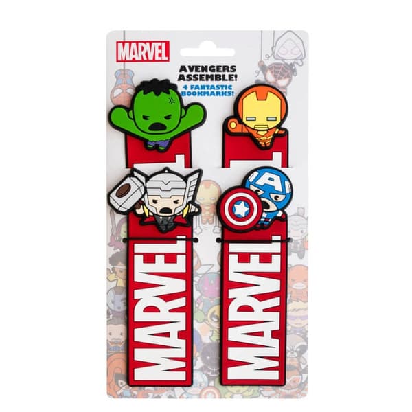 Marvel Avengers 4 bookmarkcs set