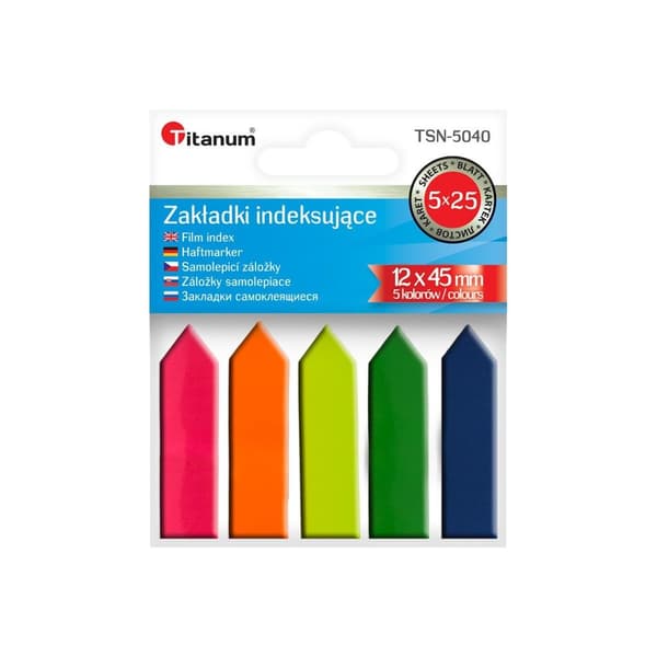 5k PP Titanium Arrows Index Tabs