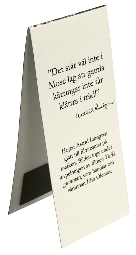 Bokmärke Magnetiskt Astrid Astrid Lindgren