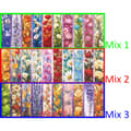 Miniatyrbild 2 av 2: Bokmärken | Blommor | Färgat glas | 10-pack