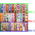 Miniatyrbild 2 av 2: Bokmärken | Blommor | Färgat glas | 10-pack