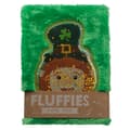 Pikkukuva 1 / 3: Fluffy Plush Notebook - Lucky Leprechaun