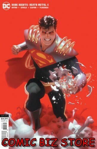 DARK NIGHTS DEATH METAL #4 (2020) 1ST PRINT SUPERBOY PRIME CARD STOCK VAR