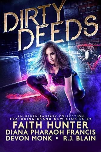 Dirty Deeds, Monk, Devon Paperback Book Pre-Owned English