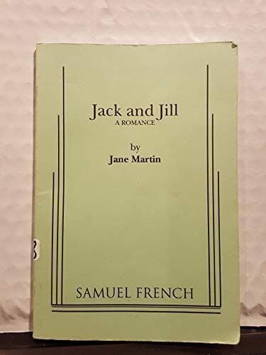 Jack and Jill: A romance, Jane Martin Paperback Book Pre-Owned English