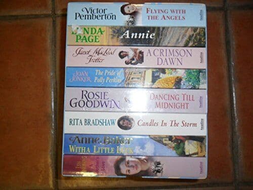 ROMANCE AND SAGA: 8 MOVING TALES OF HARDSHIP AND HAPPINESS &#8211; FLYING WITH ANGELS, Paperback Book Pre-Owned English