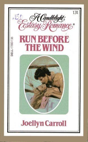 run before the wind (a candlelight , joellyn carroll Paperback Book Pre-Owned English