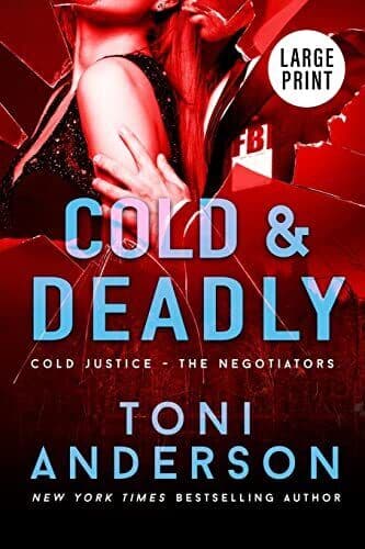 Cold &#038; Deadly: Large Print (1) (Cold, Anderson, Toni Paperback Book Pre-Owned English