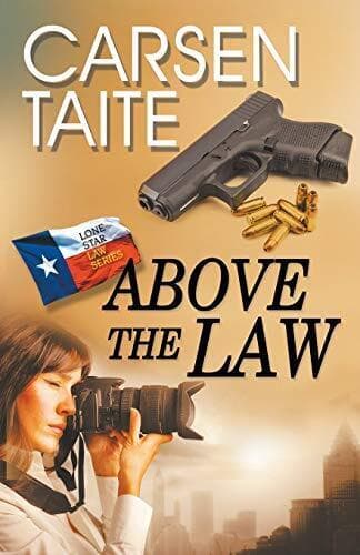 Above the Law (Lone Star Law), Taite, Carsen Paperback Book Pre-Owned English