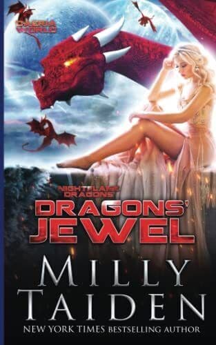 Dragons&#8217; Jewel: Paranormal Dragon Rom, Taiden, Milly Paperback Book Pre-Owned English
