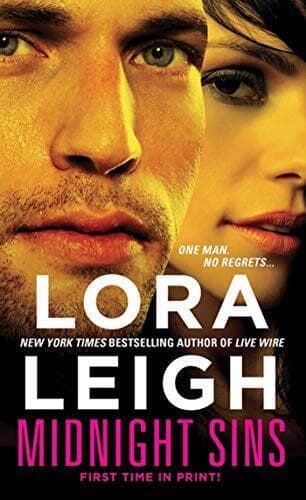 Midnight Sins by Leigh, Lora Paperback Book Pre-Owned English