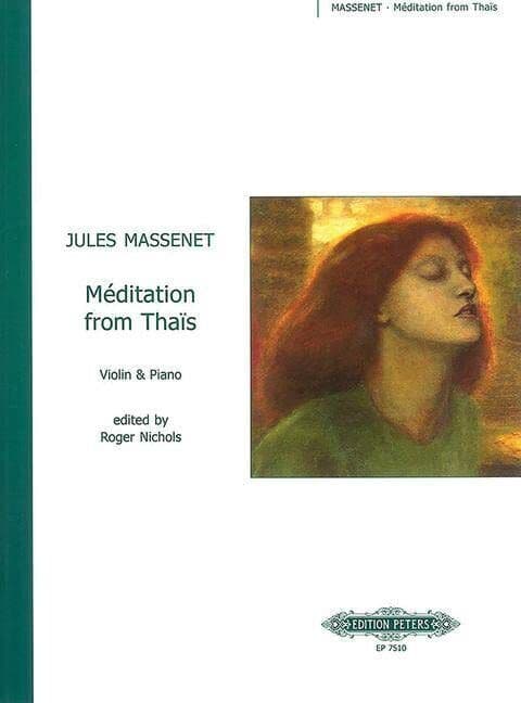 Méditation from Thaïs (Arranged for, MASSENET, JULES Paperback Book Pre-Owned English