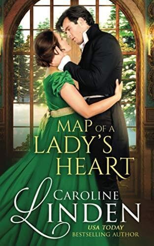 Map of a Lady&#8217;s Heart, Linden, Caroline Paperback Book Pre-Owned English