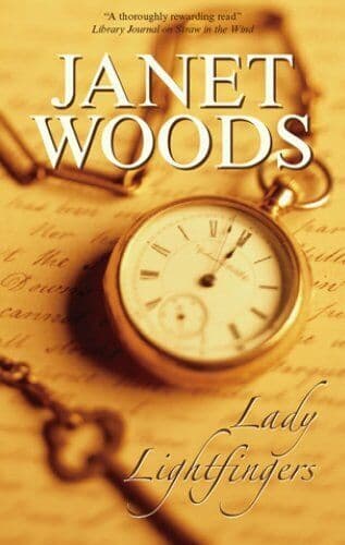 Lady Lightfingers by Woods, Janet Paperback Book Pre-Owned English