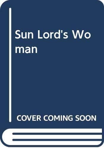 Sun Lord&#8217;s Woman, Webber, Meredith Paperback Book Pre-Owned English