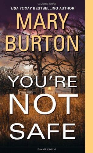 You&#8217;re Not Safe (Texas Rangers) by Burton, Mary Paperback Book Pre-Owned English