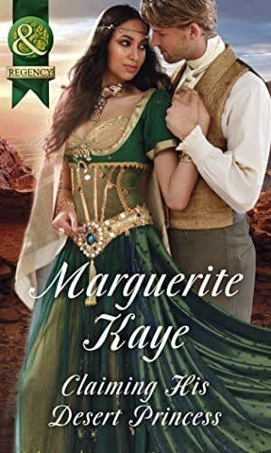 Claiming His Desert Princess (Hot Arabian Nights, 4) by Kaye, Marguerite Paperback Book Pre-Owned English