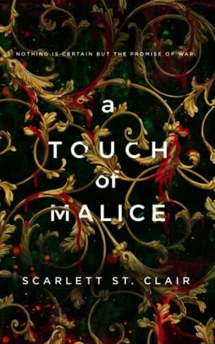 A Touch of Malice (Hades X Persepho, St. Clair, Scar Paperback Book Pre-Owned English