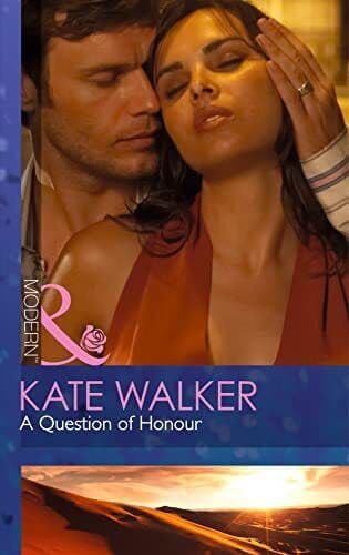 A Question of Honour, Kate Walker Paperback Book Pre-Owned English