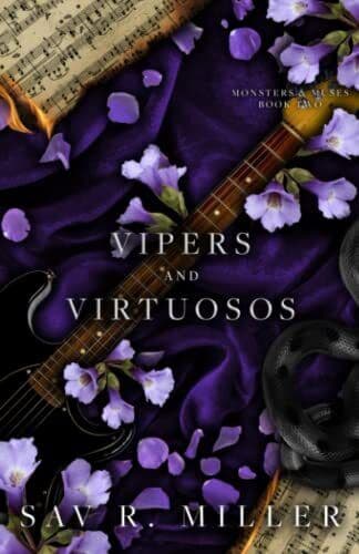 Vipers and Virtuosos: A Dark Rocksta, Miller, Sav R. Paperback Book Pre-Owned English
