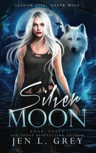 Silver Moon (Shadow City: Silver Wolf), City, Shadow Paperback Book Pre-Owned English
