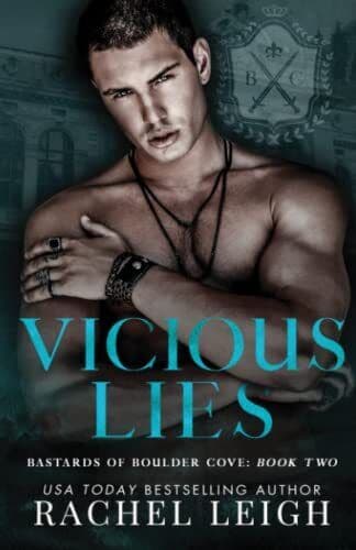Vicious Lies: An Academy Romance (Bas, Leigh, Rachel Paperback Book Pre-Owned English