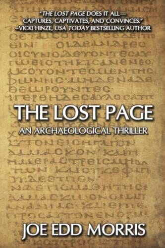 The Lost Page: An Archaeological Th, Morris, Joe Edd Paperback Book Pre-Owned English