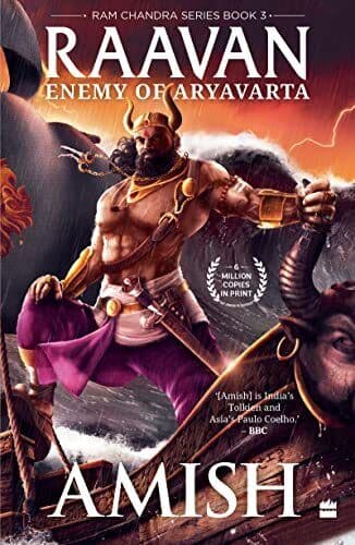 Raavan : Enemy of Aryavarta (Ram Cha, Amish Tripathi Paperback Book Pre-Owned English