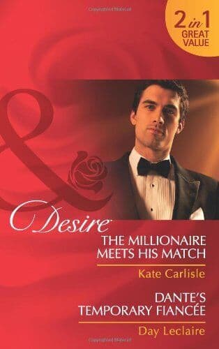 The Millionaire Meets His Match/Dante&#8217;s Temporary by Katie Carlisle Paperback Book Pre-Owned English