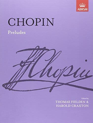 Preludes (Signature Series (ABRSM)) by Frederic Chopin Paperback Book Pre-Owned English