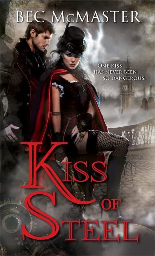 Kiss of Steel (London Steampunk): 1 by Bec McMaster Paperback Book Pre-Owned English