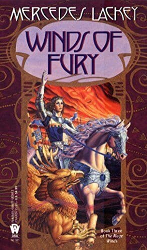 Winds of Fury (Mage Winds) by Lackey, Mercedes Paperback Book Pre-Owned English