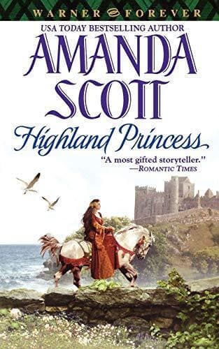 Highland Princess, Scott, Amanda Paperback Book Pre-Owned English