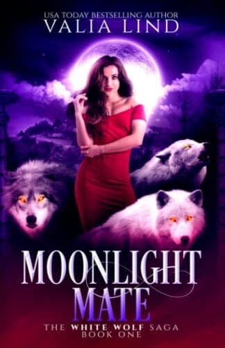 Moonlight Mate (The White Wolf Saga), Lind, Valia Paperback Book Pre-Owned English