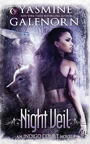 Night Veil (Indigo Court Series), Galenorn, Yasmine Paperback Book Pre-Owned English