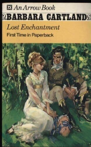 Lost Enchantment by Cartland, Barbara Paperback Book Pre-Owned English